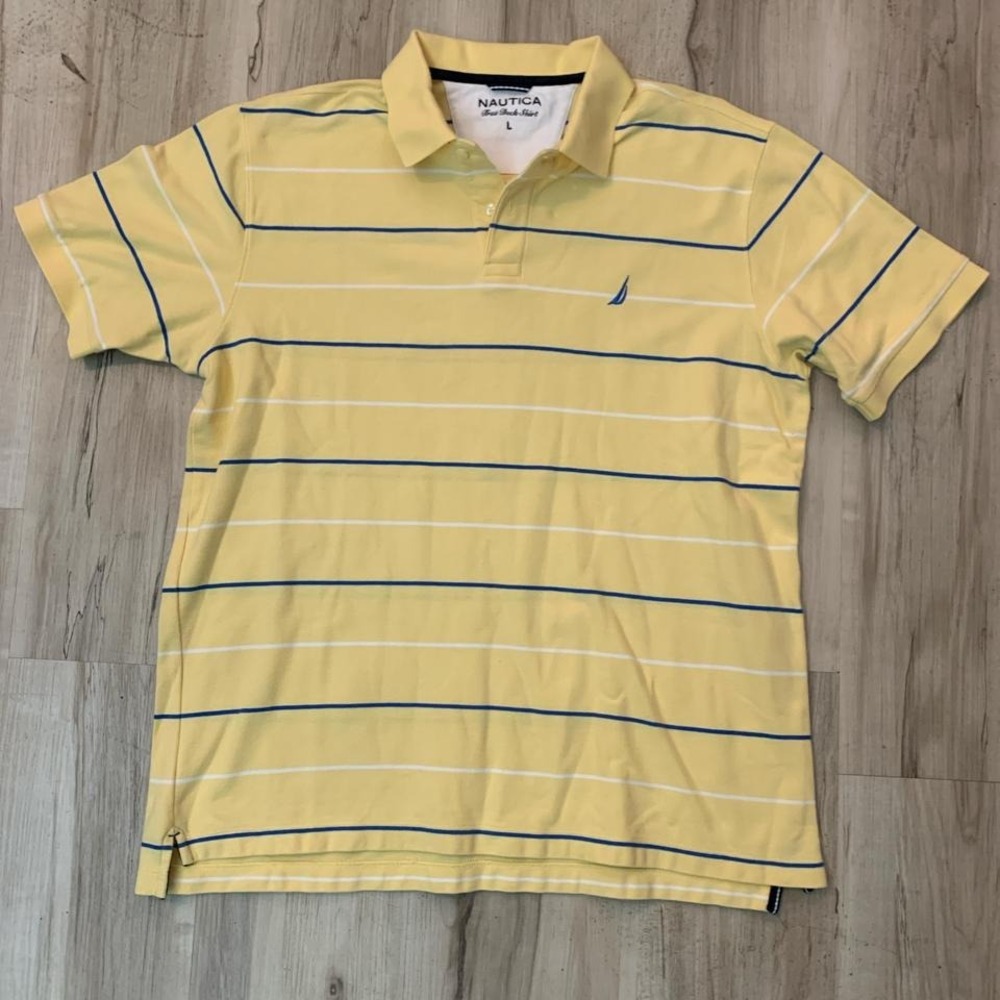 Nautica stiped polo‎ shirt